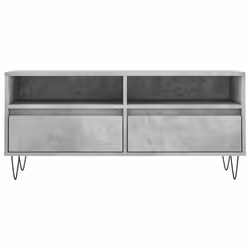 vidaXL TV Cabinet TV Unit Media Cabinet TV Stand Concrete Grey Engineered Wood - Additional view 4