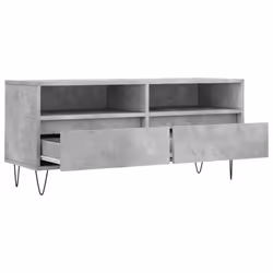 vidaXL TV Cabinet TV Unit Media Cabinet TV Stand Concrete Grey Engineered Wood - Additional view 5