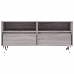 vidaXL TV Cabinet TV Unit Media Cabinet TV Stand Grey Sonoma Engineered Wood - Additional view 4