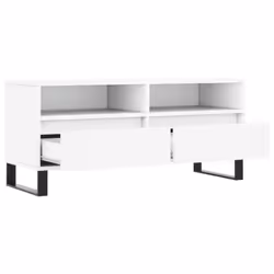 vidaXL TV Cabinet TV Unit Sideboard Media Unit TV Stand White Engineered Wood - Additional view 5