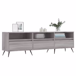 vidaXL TV Cabinet TV Unit Media Cabinet TV Stand Grey Sonoma Engineered Wood