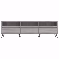 vidaXL TV Cabinet TV Unit Media Cabinet TV Stand Grey Sonoma Engineered Wood - Additional view 4