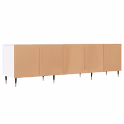 vidaXL TV Cabinet TV Unit Sideboard Media Unit TV Stand White Engineered Wood - Additional view 7