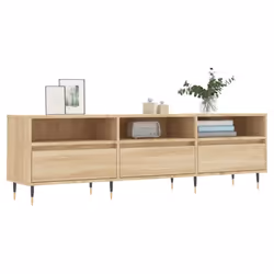 vidaXL TV Cabinet TV Unit Media Cabinet TV Stand Sonoma Oak Engineered Wood