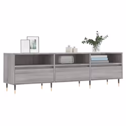 vidaXL TV Cabinet TV Unit Media Cabinet TV Stand Grey Sonoma Engineered Wood