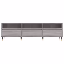 vidaXL TV Cabinet TV Unit Media Cabinet TV Stand Grey Sonoma Engineered Wood - Additional view 4