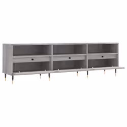 vidaXL TV Cabinet TV Unit Media Cabinet TV Stand Grey Sonoma Engineered Wood - Additional view 5