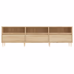 vidaXL TV Cabinet TV Unit Media Cabinet TV Stand Sonoma Oak Engineered Wood - Additional view 4