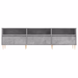 vidaXL TV Cabinet TV Unit Media Cabinet TV Stand Concrete Grey Engineered Wood - Additional view 4