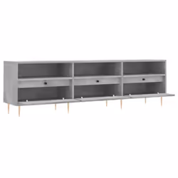 vidaXL TV Cabinet TV Unit Media Cabinet TV Stand Concrete Grey Engineered Wood - Additional view 5