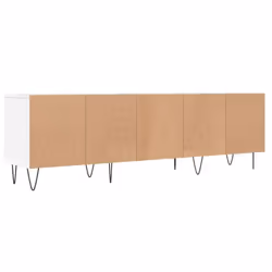 vidaXL TV Cabinet TV Unit Sideboard Media Unit TV Stand White Engineered Wood - Additional view 7