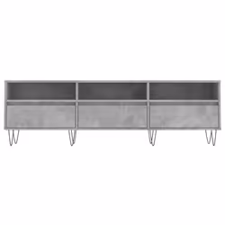 vidaXL TV Cabinet TV Unit Media Cabinet TV Stand Concrete Grey Engineered Wood - Additional view 4