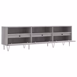 vidaXL TV Cabinet TV Unit Media Cabinet TV Stand Grey Sonoma Engineered Wood - Additional view 5