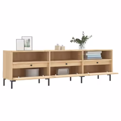 vidaXL TV Cabinet TV Unit Media Cabinet TV Stand Sonoma Oak Engineered Wood
