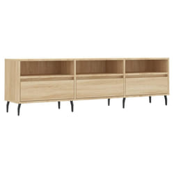 vidaXL TV Cabinet TV Unit Media Cabinet TV Stand Sonoma Oak Engineered Wood