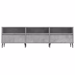vidaXL TV Cabinet TV Unit Media Cabinet TV Stand Concrete Grey Engineered Wood - Additional view 4