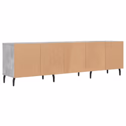 vidaXL TV Cabinet TV Unit Media Cabinet TV Stand Concrete Grey Engineered Wood - Additional view 7
