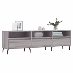 vidaXL TV Cabinet TV Unit Media Cabinet TV Stand Grey Sonoma Engineered Wood