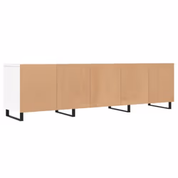 vidaXL TV Cabinet TV Unit Sideboard Media Unit TV Stand White Engineered Wood - Additional view 7
