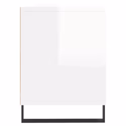 vidaXL TV Cabinet TV Unit Sideboard TV Stand High Gloss White Engineered Wood - Additional view 6