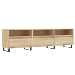 vidaXL TV Cabinet TV Unit Media Cabinet TV Stand Engineered Wood - sonoma oak
