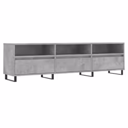 vidaXL TV Cabinet TV Unit Media Cabinet TV Stand Engineered Wood - concrete grey