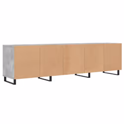 vidaXL TV Cabinet TV Unit Media Cabinet TV Stand Engineered Wood - concrete grey - Additional view 7