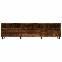vidaXL TV Cabinet TV Unit Media Cabinet TV Stand Engineered Wood - smoked oak - Additional view 4
