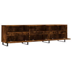 vidaXL TV Cabinet TV Unit Media Cabinet TV Stand Engineered Wood - smoked oak - Additional view 5