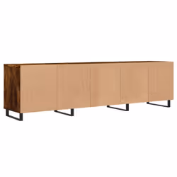 vidaXL TV Cabinet TV Unit Media Cabinet TV Stand Engineered Wood - smoked oak - Additional view 7