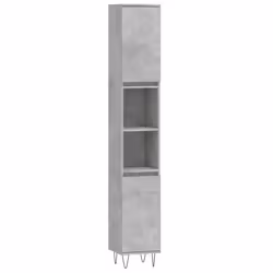VidaXL 831536, Grey, Wood, 300 mm, 300 mm, 1900 mm, 10 cm