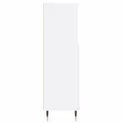 vidaXL Bathroom Cabinet Vanity Unit Highboard Cupboard White Engineered Wood - Additional view 6