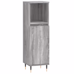 VidaXL 831554, Grey, Oak, Wood, 300 mm, 300 mm, 1000 mm, 10 cm