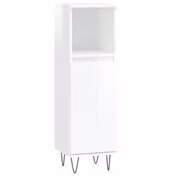 VidaXL 831558, White, Wood, 300 mm, 300 mm, 1000 mm, 10 cm