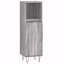 VidaXL 831562, Grey, Oak, Wood, 300 mm, 300 mm, 1000 mm, 10 cm