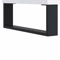 vidaXL Bathroom Cabinet Vanity Unit Storage Cabinet Brown Oak Engineered Wood - white - Additional view 8