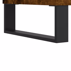vidaXL Bathroom Cabinet Vanity Unit Storage Cabinet Brown Oak Engineered Wood - smoked oak - Additional view 7