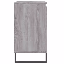 vidaXL Bathroom Cabinet Vanity Unit Storage Cabinet Brown Oak Engineered Wood - grey sonoma - Additional view 5