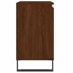 vidaXL Bathroom Cabinet Vanity Unit Storage Cabinet Brown Oak Engineered Wood - Additional view 5