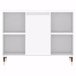 vidaXL Bathroom Cabinet Vanity Unit Storage Cabinet Cupboard Engineered Wood - white - Additional view 5