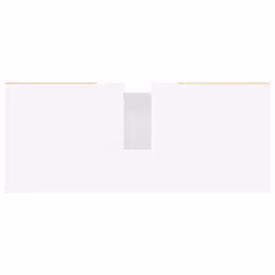 vidaXL Bathroom Cabinet Vanity Unit Storage Cabinet Cupboard Engineered Wood - white - Additional view 8