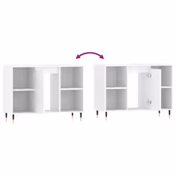 vidaXL Bathroom Cabinet Vanity Unit Storage Cabinet Cupboard Engineered Wood - white - Additional view 9