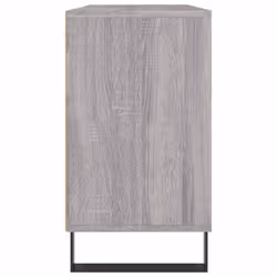 vidaXL Bathroom Cabinet Vanity Unit Highboard Cupboard White Engineered Wood - grey sonoma - Additional view 6