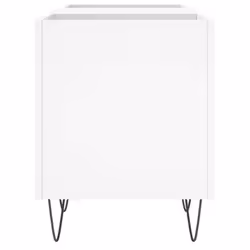 vidaXL Record Cabinet Record Storage Cabinet Sideboard White Engineered Wood - Additional view 4