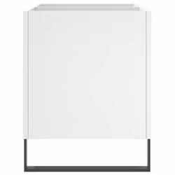 vidaXL Record Cabinet Vinyl Record Storage Cabinet Grey Sonoma Engineered Wood - white - Additional view 4