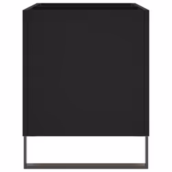 vidaXL Record Cabinet Vinyl Record Storage Cabinet Grey Sonoma Engineered Wood - black - Additional view 4