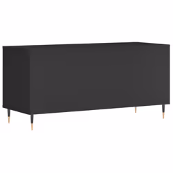 vidaXL Record Cabinet Record Storage Cabinet High Gloss White Engineered Wood - black - Additional view 5