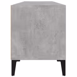 vidaXL TV Cabinet TV Unit Storage Cabinet Media Unit Cupboard Engineered Wood - concrete grey, 100 x 34.5 x 44.5 cm - Additional view 6