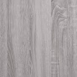 vidaXL Record Cabinet Office Vinyl Storage Cabinet Sideboard Engineered Wood - grey sonoma, 84.5 x 38 x 48 cm - Additional view 6