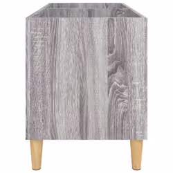 vidaXL Record Cabinet Office Vinyl Storage Cabinet Sideboard Engineered Wood - grey sonoma - Additional view 5